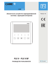 CAME PLX V, PLX V BF Руководство пользователя