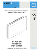 CAME XTS 7 Configuration manual