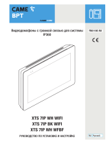 CAME XTS 7IP WH WIFI, XTS 7IP BK WIFI, XTS 7IP BK WIFI, XTS 7IP WH WFBF Инструкция по установке