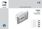 CAME SIPA03 Инструкция по установке
