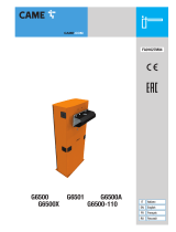 CAME GARD 6500 - ZL39B Инструкция по установке
