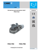 CAME FROG PM4-PM6 Инструкция по установке