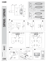 CAME SIPA08, SIPA09 Инструкция по установке