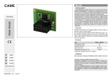 CAME PXV64-PXV256 Инструкция по установке