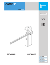 CAME GARD GGT40AGP GGT40ACP Инструкция по установке