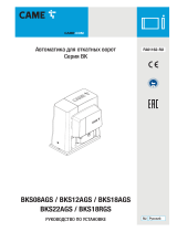 CAME BKS08AGS/12AGS/18AGS/22AGS Инструкция по установке