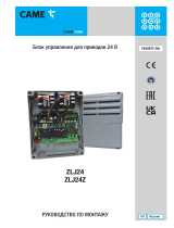 CAME 002ZLJ14, ZLJ24Z Инструкция по установке