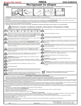 BLACK RED WHITE KOM2D3S Assembly Instruction