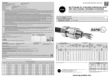 CMP PXSS2KREX RapidEx Barrier Cable Gland Инструкция по установке