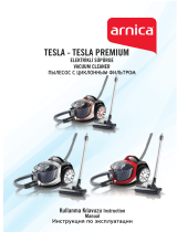 Arnica Tesla Premium ET14300 Toz Torbasız Elektrikli Süpürge Rose Руководство пользователя