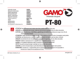 Gamo PT-80 DESERT ATTACK PISTOL Руководство пользователя