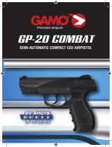 Gamo GP-20 COMBAT PISTOL Руководство пользователя