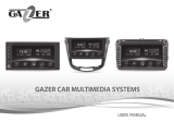 Gazer CM6XXX-XXX multimedia system Инструкция по эксплуатации