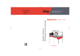 Fubag Электрический камнерезный станок Masterline 6 Star Руководство пользователя