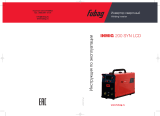 Fubag Сварочный полуавтомат инвертор INMIG 200 SYN LCD new display Руководство пользователя