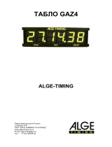 ALGE-Timing GAZ4 Руководство пользователя