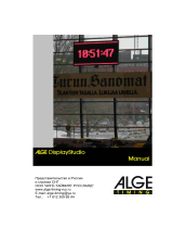 ALGE-Timing Display Studio Руководство пользователя
