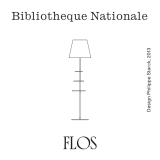 FLOS Bibliotheque Nationale Инструкция по установке