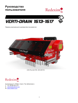 Redexim Verti-Drain® 1517 Инструкция по применению