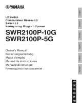 Yamaha SWR2100P Инструкция по применению