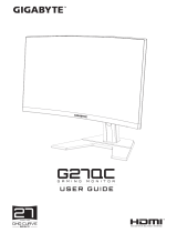Gigabyte G27QC-EK Руководство пользователя