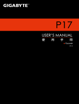 Gigabyte P17F Инструкция по применению