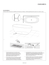 Omnires OVOWWBLV Installation And Maintenance Instructions