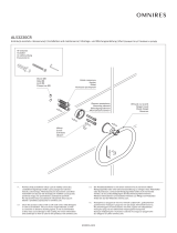 Omnires AL53230CR Installation And Maintenance Instructions