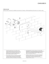 Omnires CT8015GLB Installation And Maintenance Instructions