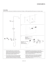 Omnires Y1244JBL Installation And Maintenance Instructions
