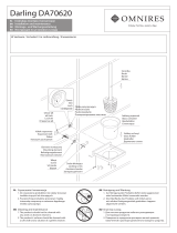 Omnires DA70620GL Installation And Maintenance Instructions