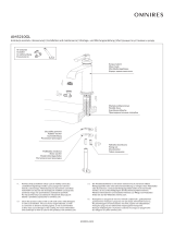 Omnires AM5213ORB Installation And Maintenance Instructions