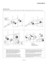 Omnires AM5244/6GL Installation And Maintenance Instructions