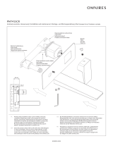 Omnires PM7415CR Installation And Maintenance Instructions