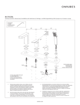Omnires BA7832BL Installation And Maintenance Instructions