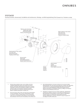 Omnires SYSY36GR Installation And Maintenance Instructions