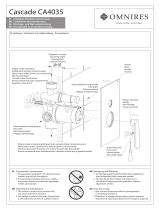 Omnires CA4035CR Installation And Maintenance Instructions