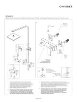 Omnires FR7144CR Installation And Maintenance Instructions