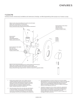 Omnires Y1235CPB Installation And Maintenance Instructions