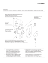 Omnires SYSY35CP Installation And Maintenance Instructions