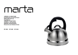 Marta MT-3092 Whistling Kettle Руководство пользователя