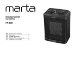 Marta MT-FH2528A Home Fan Heater Руководство пользователя