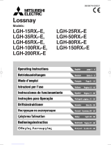 Mitsubishi Electric Lossnay LGH-15RX5-E Operating Instructions Manual