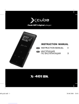 X-Cube X-401BK Руководство пользователя