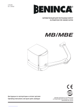 Beninca MB Operating Instructions And Spare Parts Catalogue