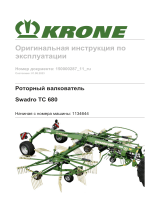 Krone BA Swadro TC 680 Инструкция по эксплуатации