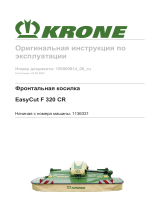 Krone BA EasyCut F 320 CR gez./ges. Инструкция по эксплуатации