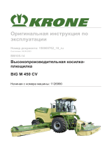 Krone BA BiG M 450 CV (BM105-14) Инструкция по эксплуатации