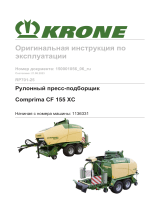Krone BA Comprima CF 155 XC (RP701-25) Инструкция по эксплуатации