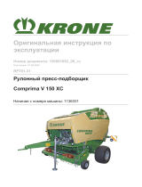 Krone BA Comprima V 150 XC (RP701-31) Инструкция по эксплуатации